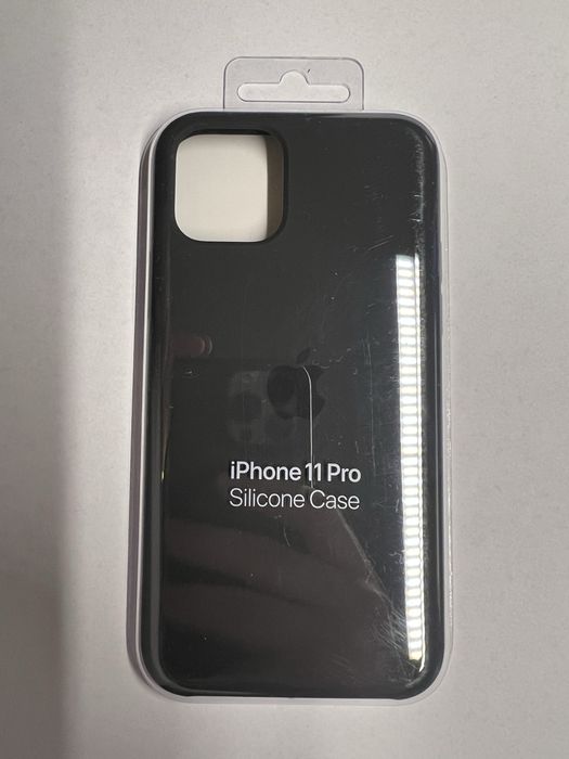 ORYGINALNY Silicone Case iPhone 11 Pro Czarny Apple