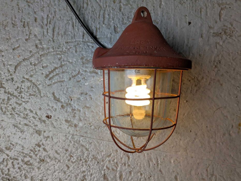 Lampa przemysłowa Vintage Loft - ENERGETYKA SOPOT LA63
