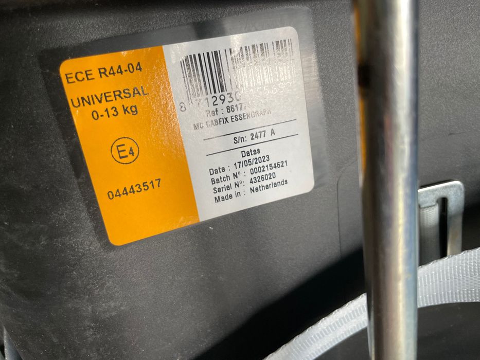 Fotelik nosidło Maxi-Cosi cabriofix 0-13 kg