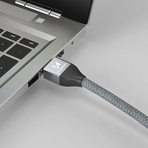 Wozinsky kabel HDMI 2.1/8K 60 Hz 48 Gbps / 4K 120 Hz / 2K 144 Hz 1m sr