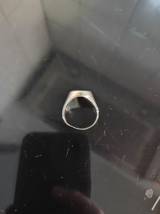 Anel masculino de prata