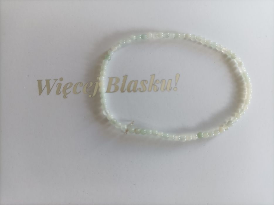 Bransoletka z jadeitu