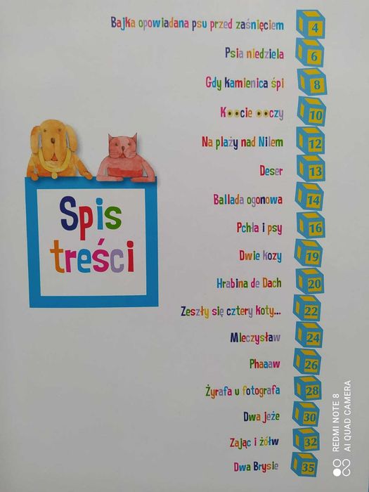 Kern wiersze dla dzieci pies kot i spolka Martel