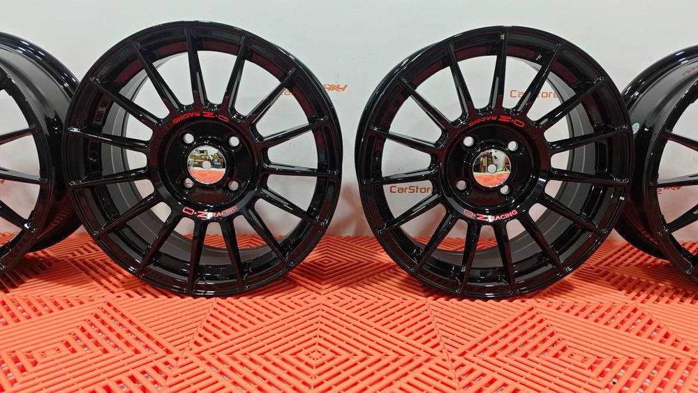 Jantes Look OZ Superturismo 15 x 6.5 et 35 4x100 Preto Brilhante
