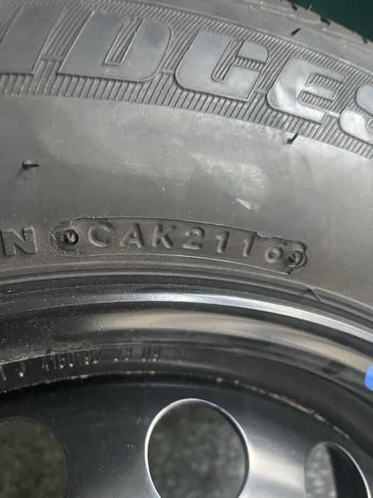 Запасне колесо 5х114.3