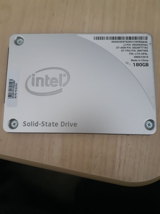 Dysk ssd 180 gb do laptopa