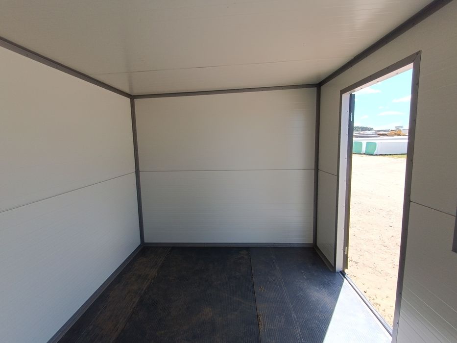 Pawilon, budka, domek, z płyty warstwowej