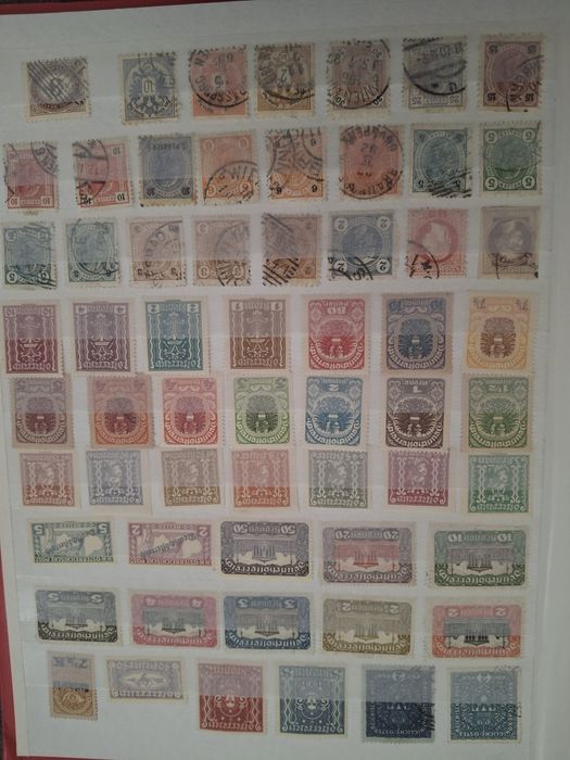 Do sprzedaży znaczki, wszystkie przedstawione