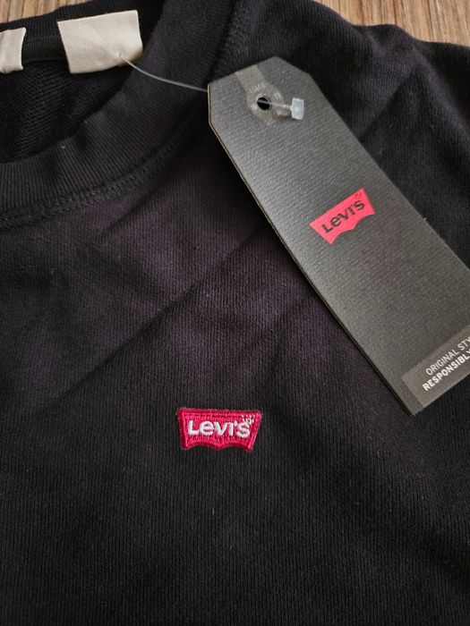 Bluza Levi's, rozmiar S, czarna, nowa, sport, classic, casual