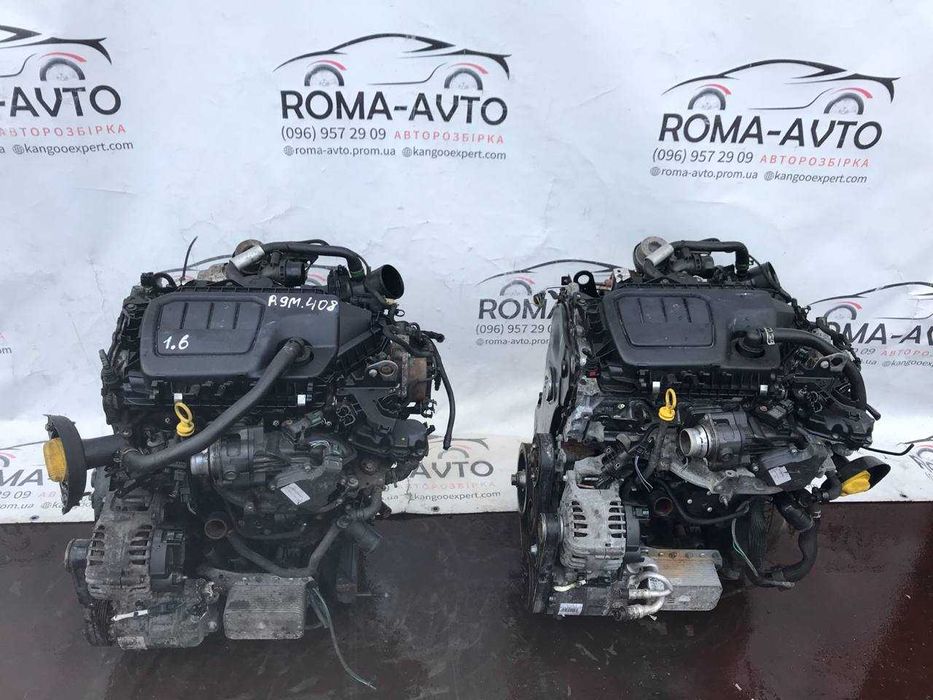 Двигун Мотор R9M A 408  1.6 dCi Renault Trafic Opel Vivaro Nissan Fiat