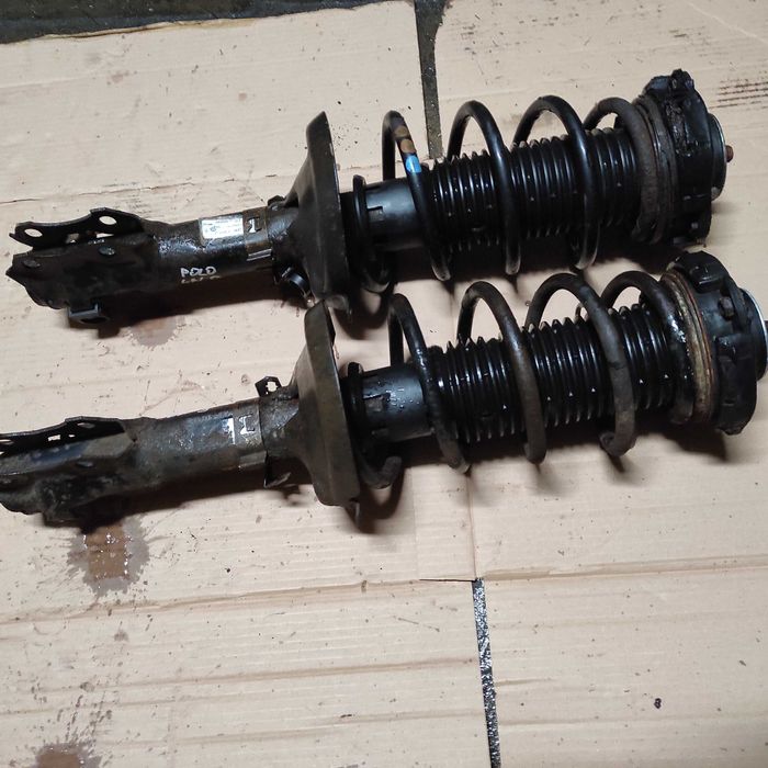 Amortyzatory Mcpersony Przód Tył Vw Polo 6 N2 1,4 Komplet