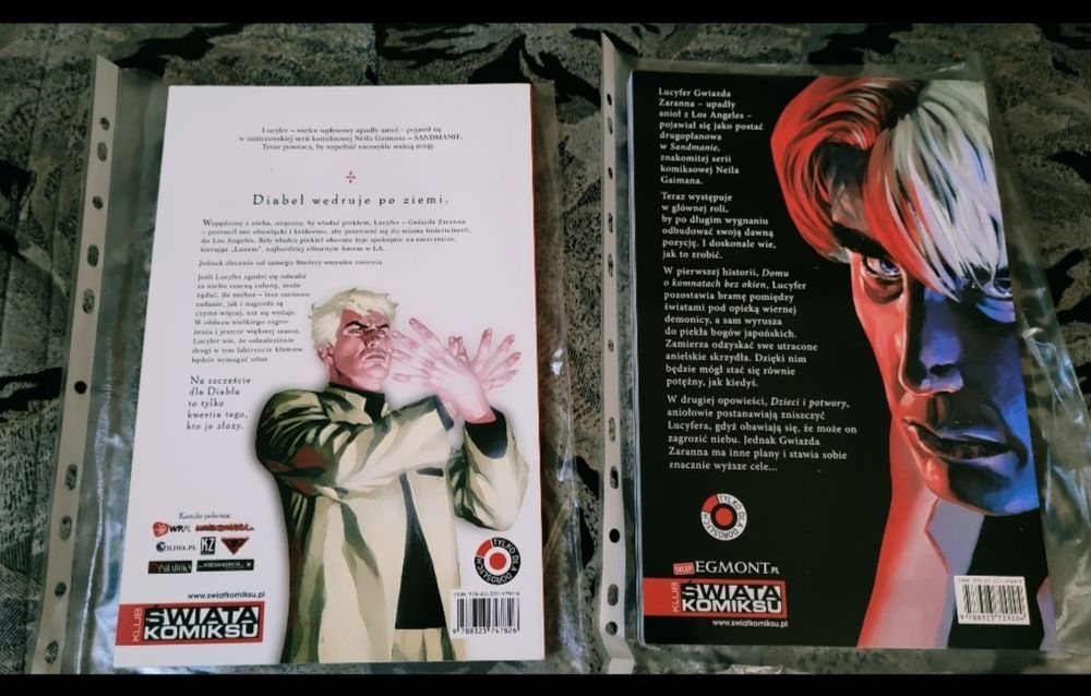 Lucyfer komiks część 1 i 2