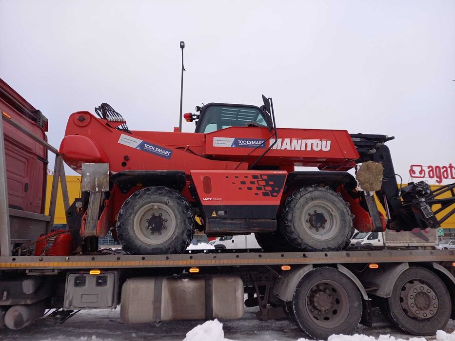 Ładowarka teleskopowa wynajem Manitka Manitou operator dostawa