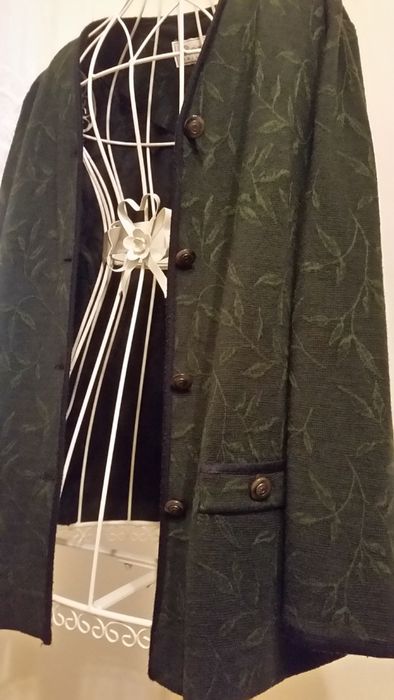 Żakiet narzutka Roman Original butelkowa zieleń Hit