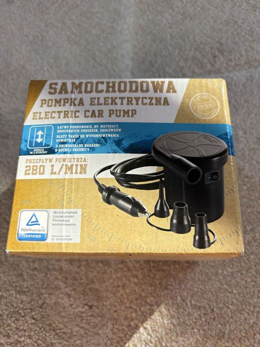 Nowa pompka samochodowa elektryczna