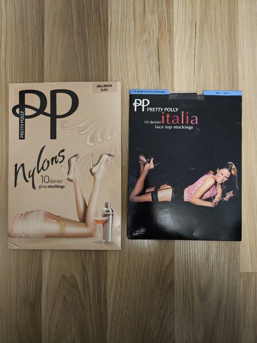 Zestaw: pończochy do pasa - Pretty Polly