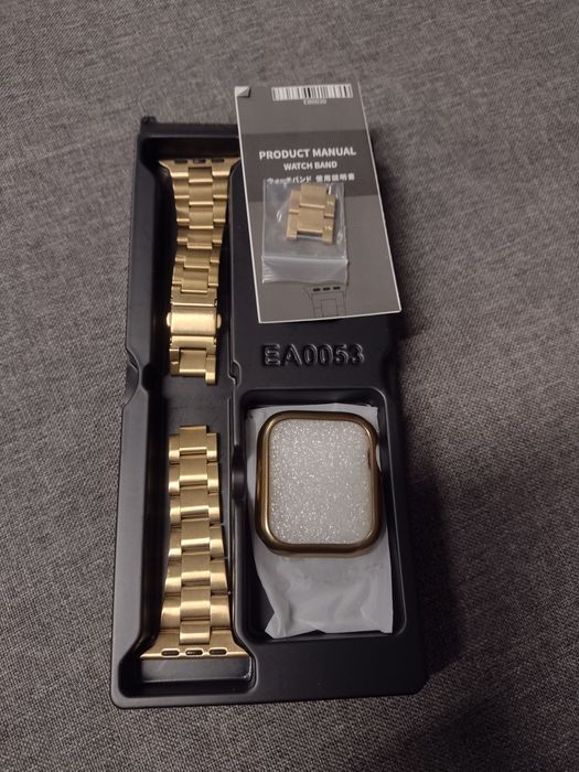 Bransoleta złota Fullmosa do Apple Watch.