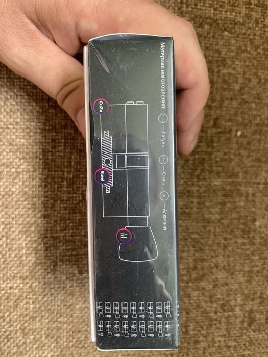 Цилиндровый механизм Шерлок | Замок дверной ШерЛок сердцевина 35/35