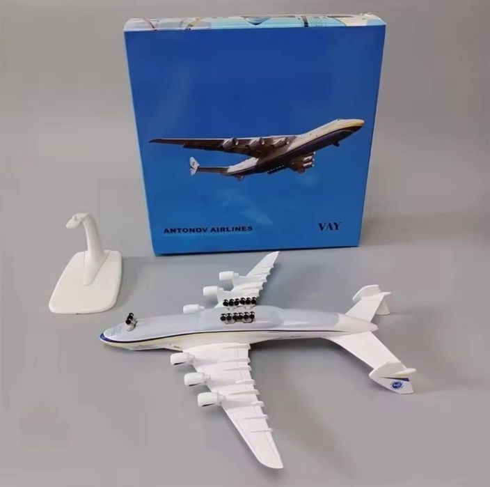 Nowy model samolotu Antonov An 225, cały metalowy,