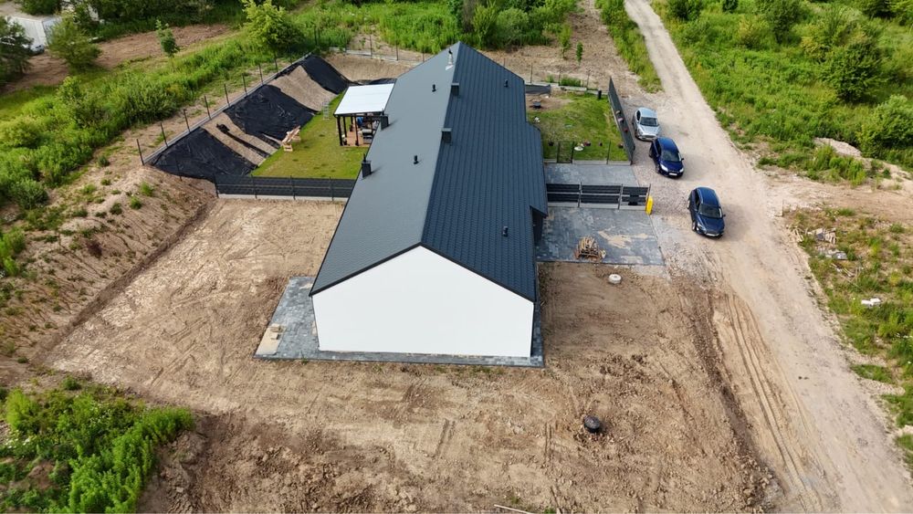 Funkcjonalny dom Parterowy 126m2 | Nikielkowo | Ogród 700m2 | Strych