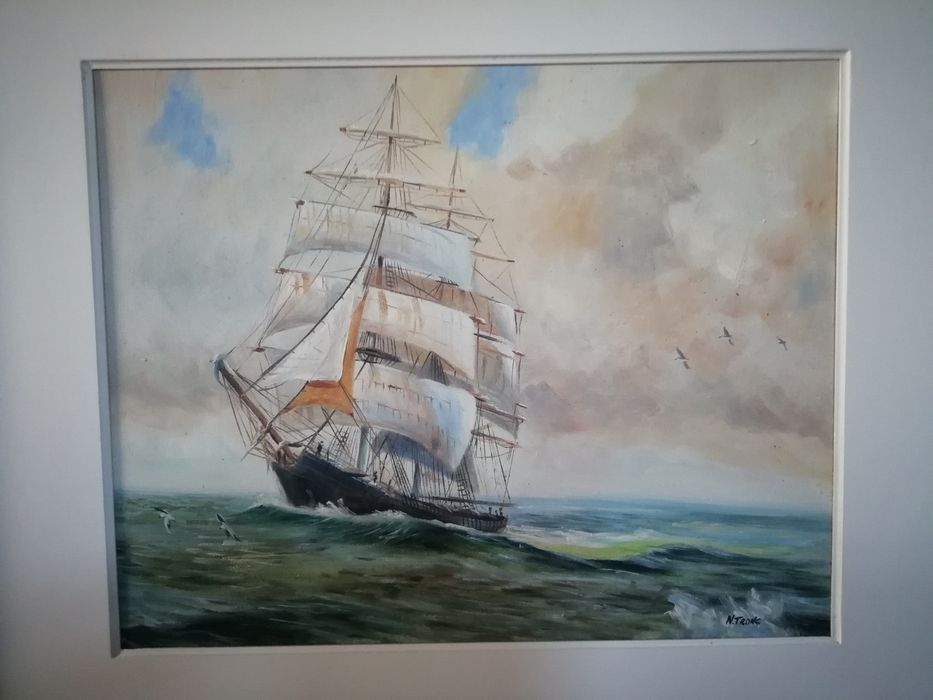 Quando Pintado Mão C Assinatura do Artista