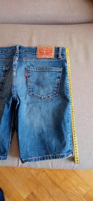 Джинсові шорти чоловічі levis