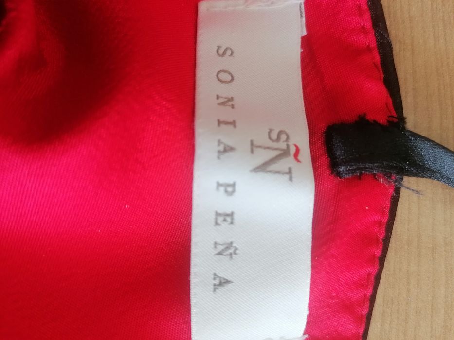 Vestido vermelho de cerimónia