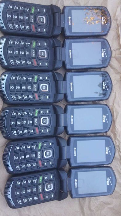 Захищені телефони розкладушки KYOCERA DURA Samsung Convoy від 600 гр