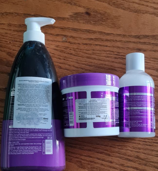 Zestaw do włosów Botox Keratyna