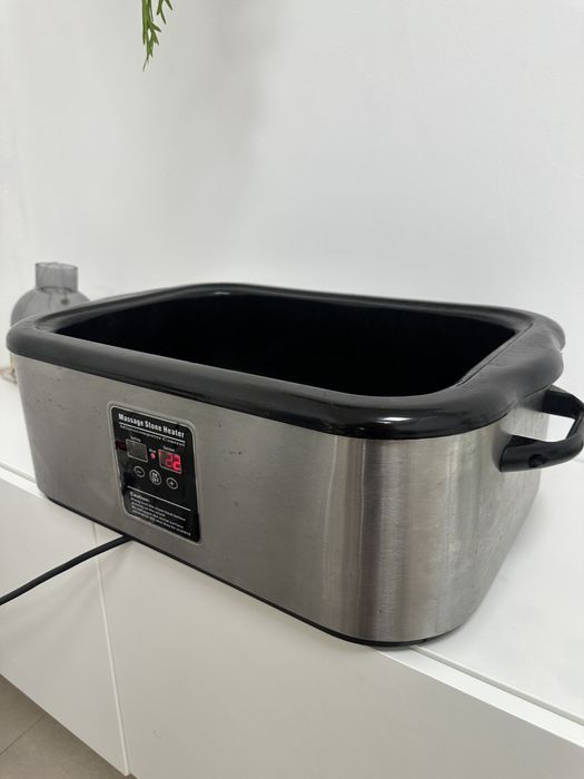 Panela para aquecimento de pedras de massagem