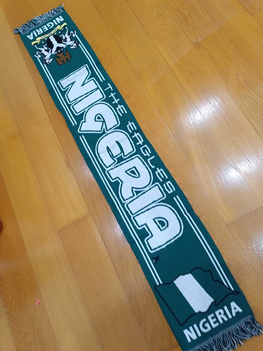 Cachecol Futebol Football scarf echarpe sciarpa xJ - Nigeria