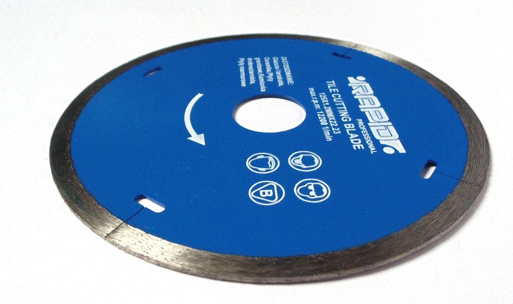 Tarcza diamentowa 125mm 22,2 1,2mm do glazury gresu kamienia płytek
