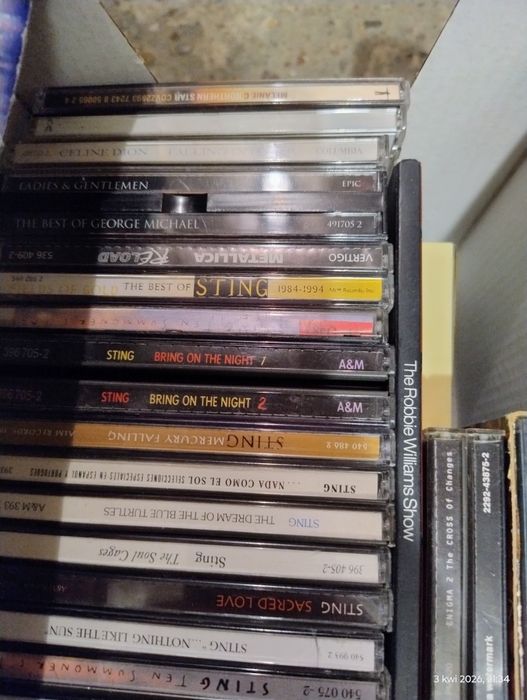 Płyty CD, muzyka lat 80tych