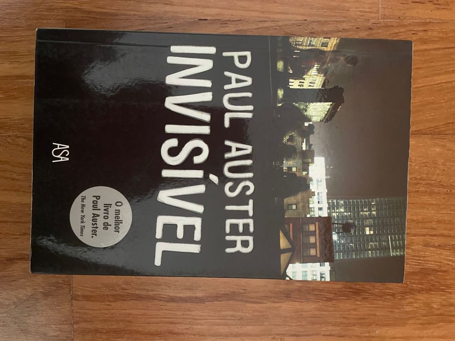 Livro Invisível de Paul Auster