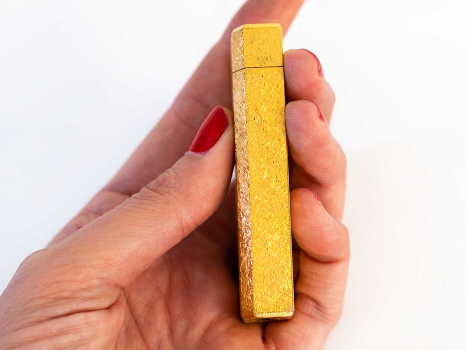 Isqueiro ouro 10 quilates Cartier | século XX