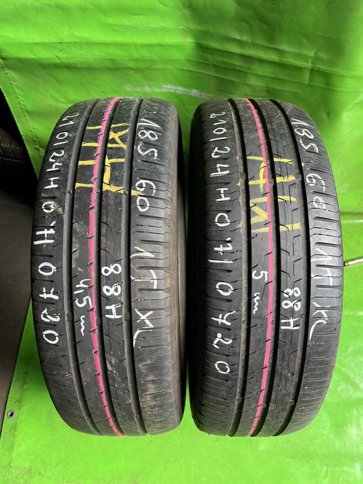 2 opony używane letnie 185/60R15 XL 88H Continental EcoContact 6