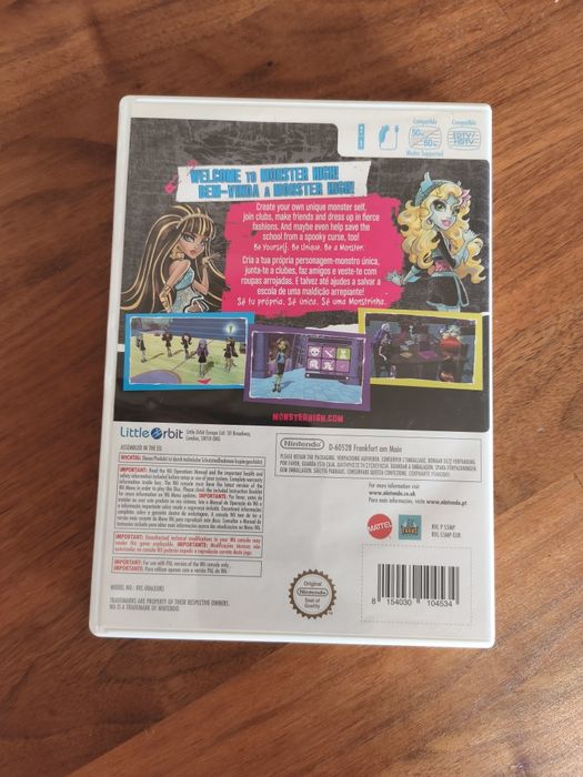 Monster High New Ghoul on School Wii