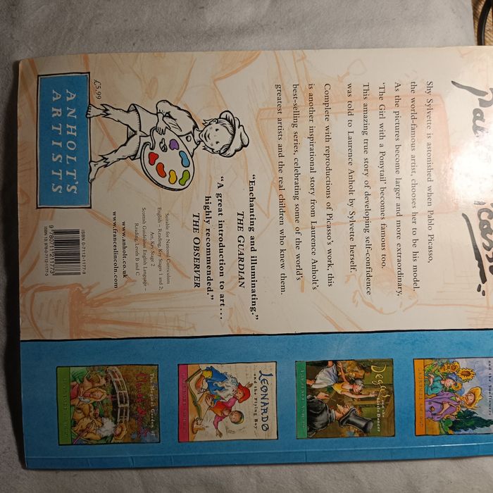 Продам дитячої книги «Picasso and the Girl with a Ponytail»  з автографом автора