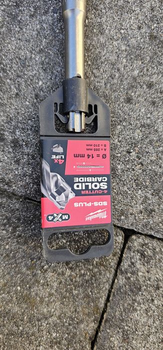 Wiertło do betonu Milwaukee Sds-plus MX4 14mm 265/210mm