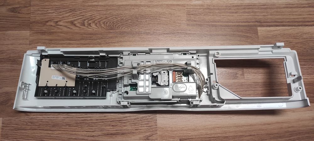 Painel eletrônico completo Máquina de lavar roupa Whirlpool Awoc 7102