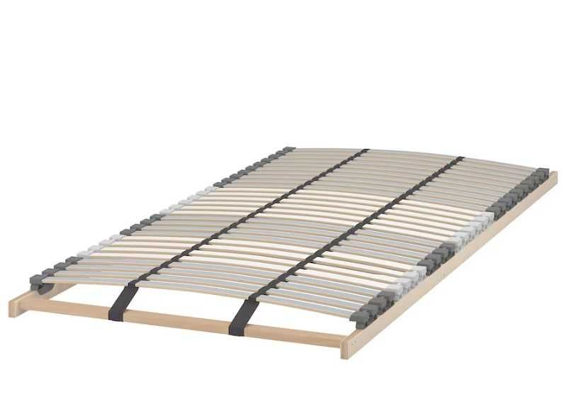 Cama com colchao individual do IKEA - MALM preta