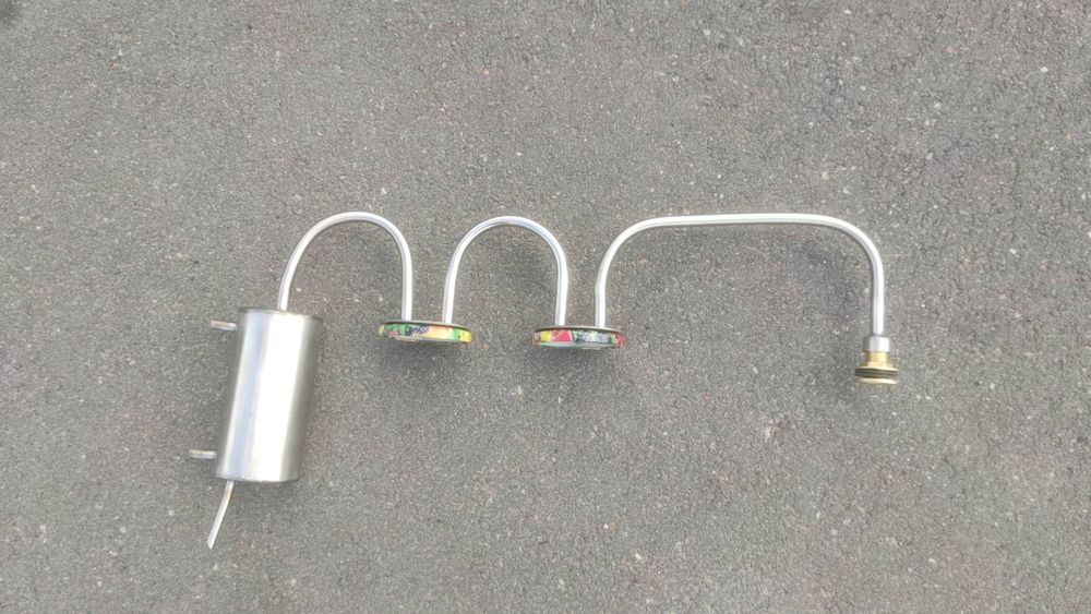 Дистиллятор, холодильник с двумя сухопарниками ТВИСТ, aisi304