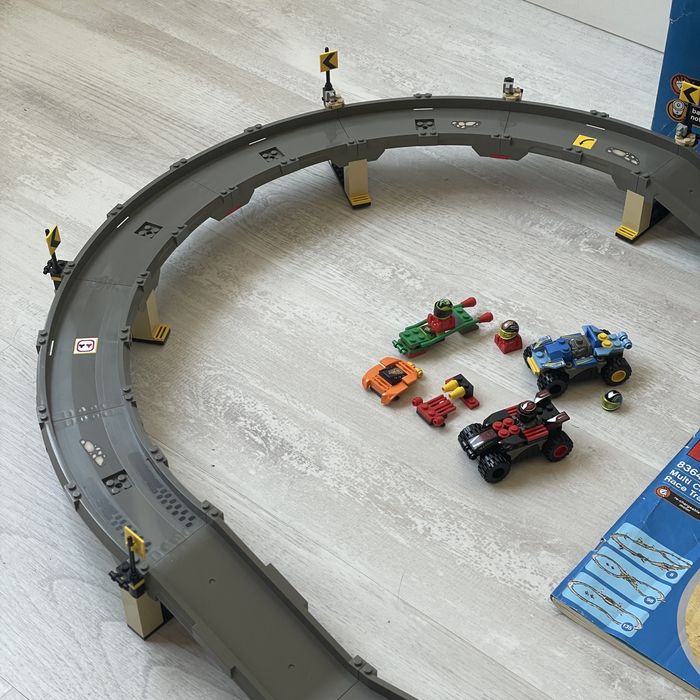 Lego Racers 8364 Multi Challenge Race Track Com Caixa