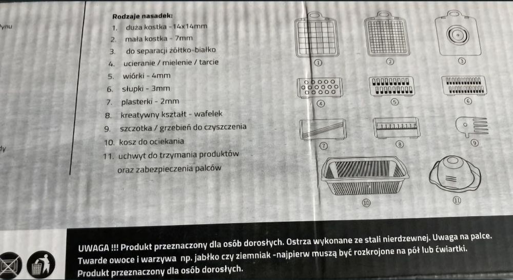 Szatkownica wielofunkcyjna TANIO