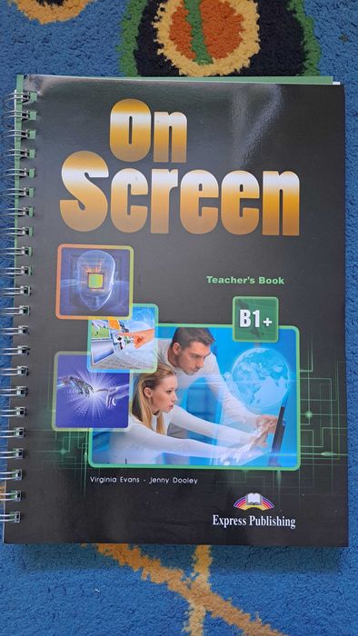 On Screen b1+ teacher's book, workbook, writing book