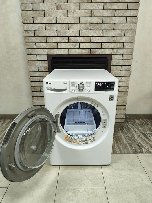 Сушильна машина LG ThinQ з тепловим насосом DUALInverterHeatPump 2021