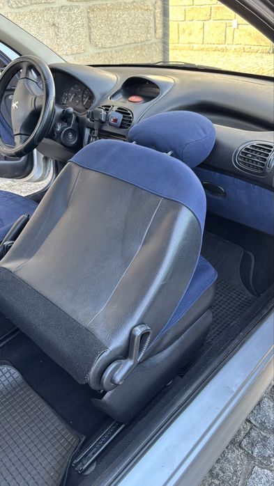 Bancos dianteiros Peugeot 206  – Azuis