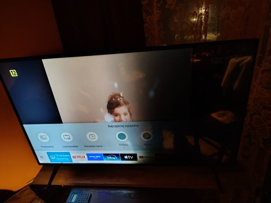 Telewizor Samsung UE49NU7179 49 cali Wifi bt Smart TV HDR 4K do naprawy we własnym zakresie
