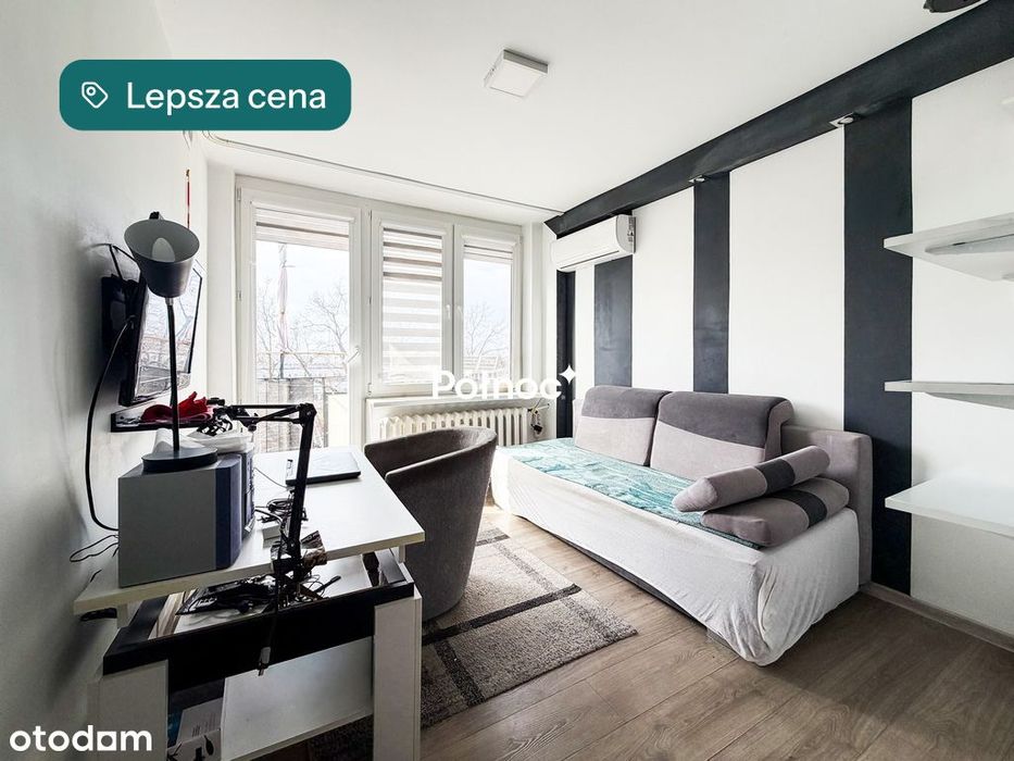 3 pokoje | Balkon | Klima | 48,9 m² Sidorska
