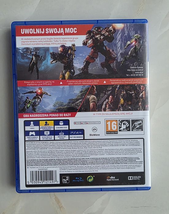 Anthem PS4 PS5 gra PlayStation Jak NOWA